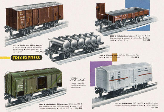 Trix Express Katalog 1962