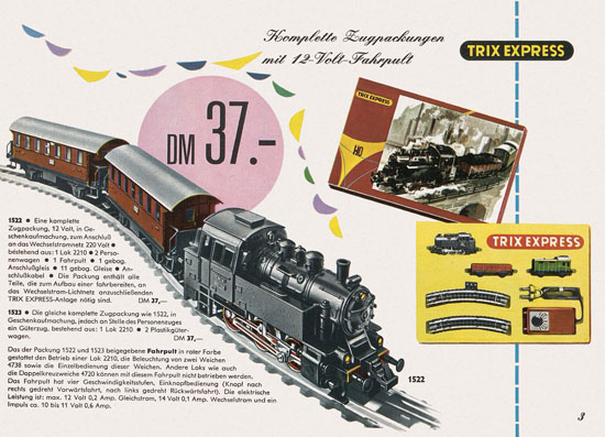 Trix Express Katalog 1963