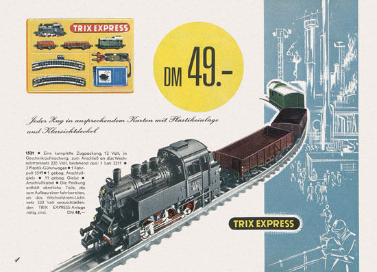 Trix Express Katalog 1963