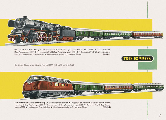 Trix Express Katalog 1963