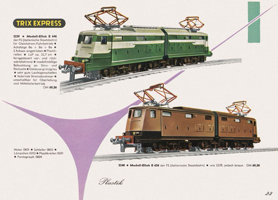 Trix Express Katalog 1963