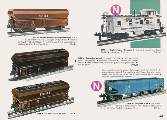 Trix Express Katalog 1963