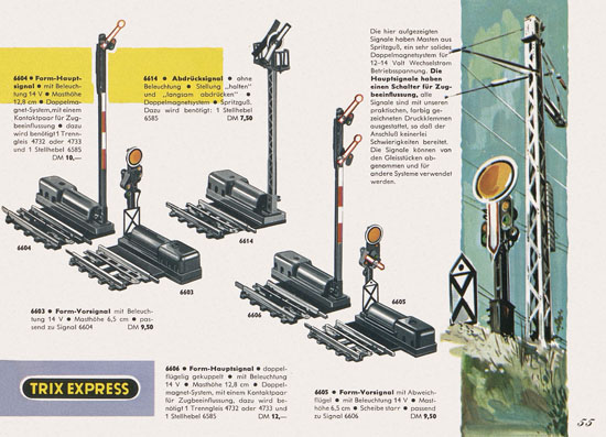 Trix Express Katalog 1963