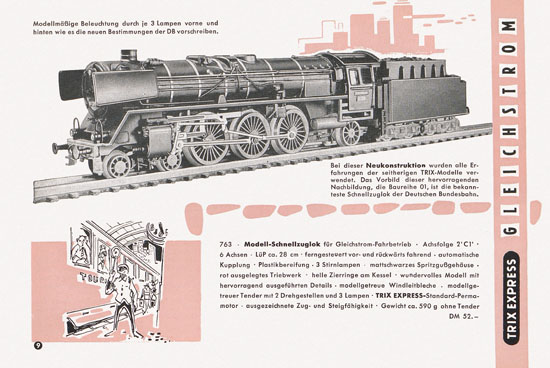 Trix Express Katalog 1958