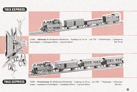 Trix Express Katalog 1958