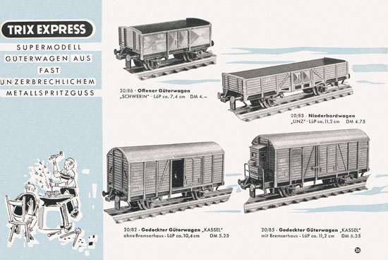 Trix Express Katalog 1958