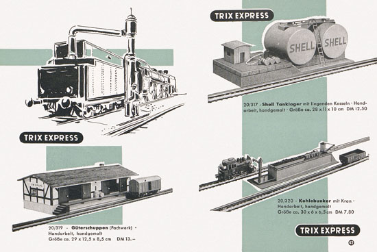 Trix Express Katalog 1958