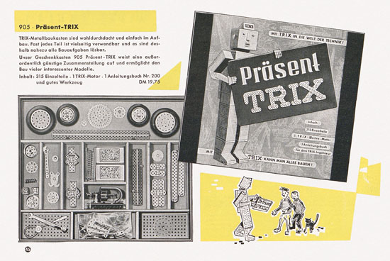 Trix Express Katalog 1958