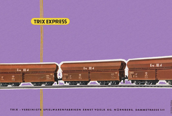 Trix Express Katalog Spur H0 1960-1961