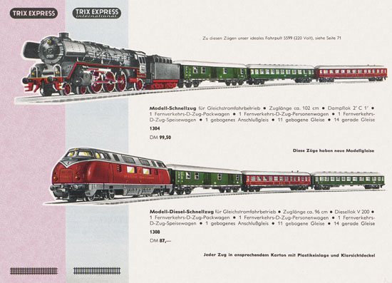 Trix Express Katalog 1964