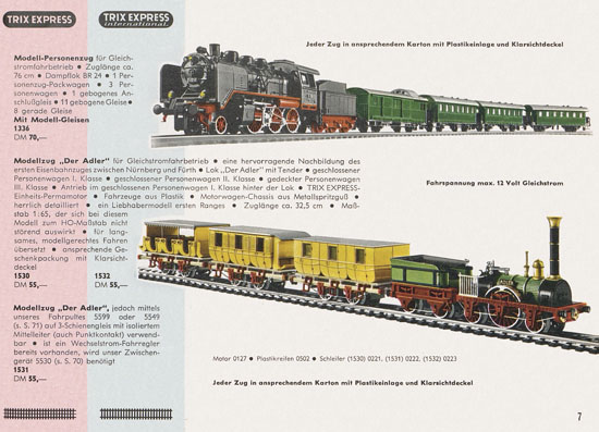 Trix Express Katalog 1964