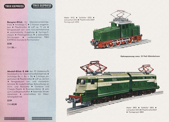 Trix Express Katalog 1964