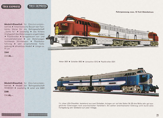 Trix Express Katalog 1964