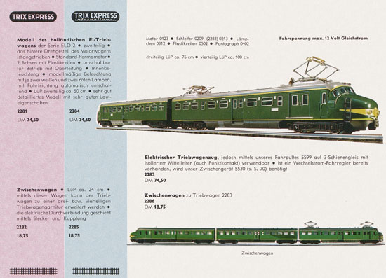 Trix Express Katalog 1964