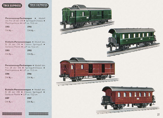 Trix Express Katalog 1964