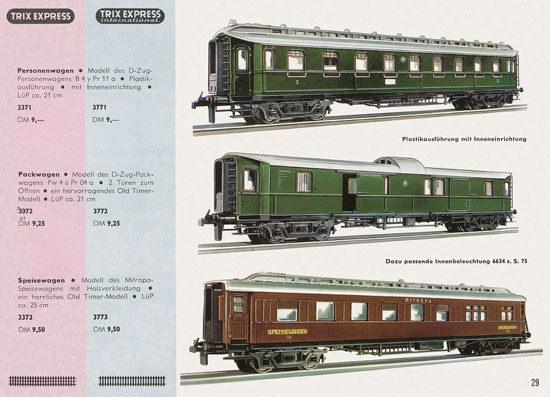 Trix Express Katalog 1964