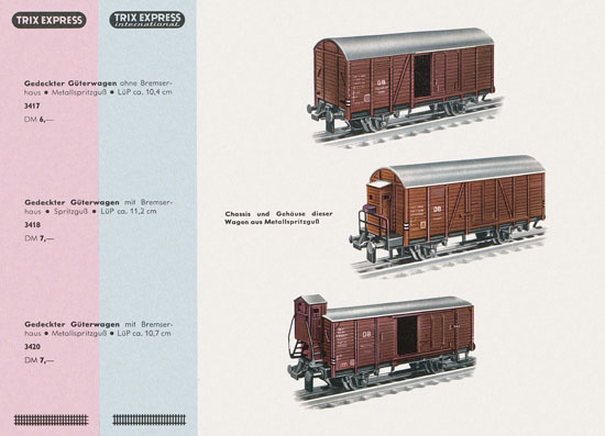 Trix Express Katalog 1964