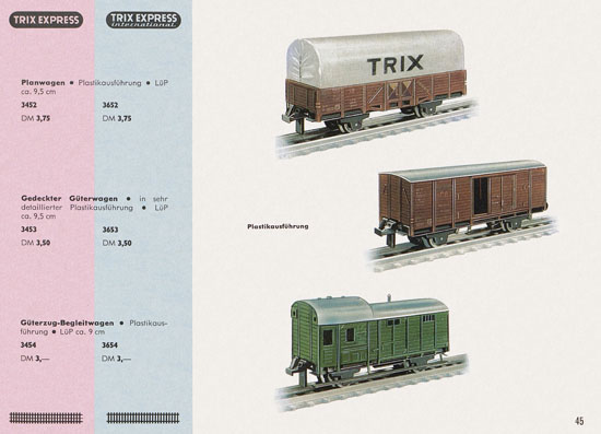 Trix Express Katalog 1964