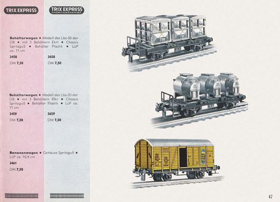 Trix Express Katalog 1964