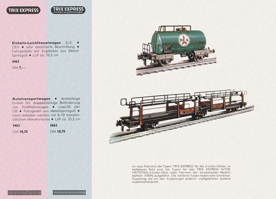 Trix Express Katalog 1964