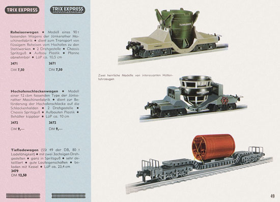 Trix Express Katalog 1964