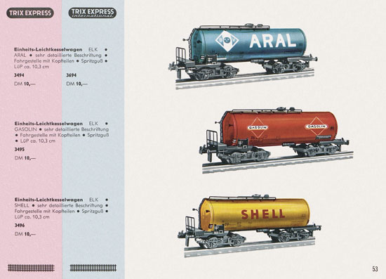 Trix Express Katalog 1964