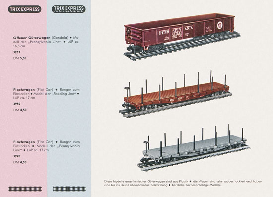 Trix Express Katalog 1964