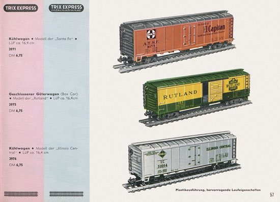 Trix Express Katalog 1964