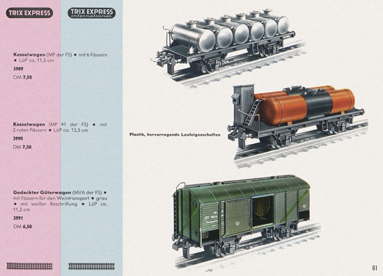 Trix Express Katalog 1964