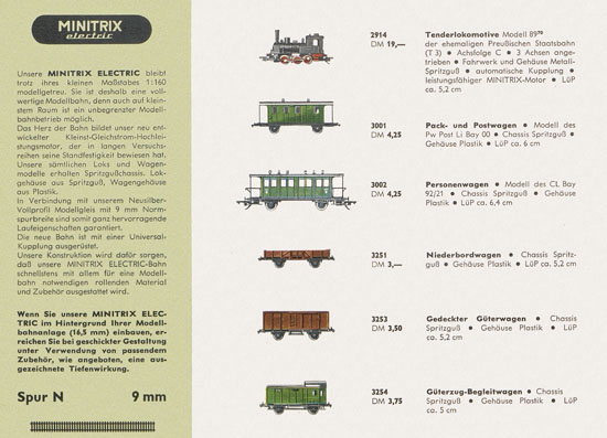 Trix Express Katalog 1964