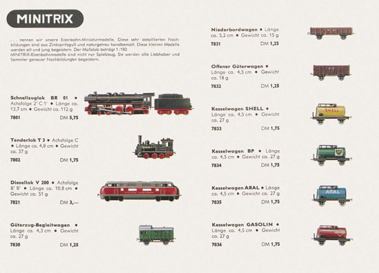 Trix Express Katalog 1964