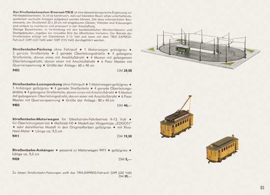 Trix Express Katalog 1964