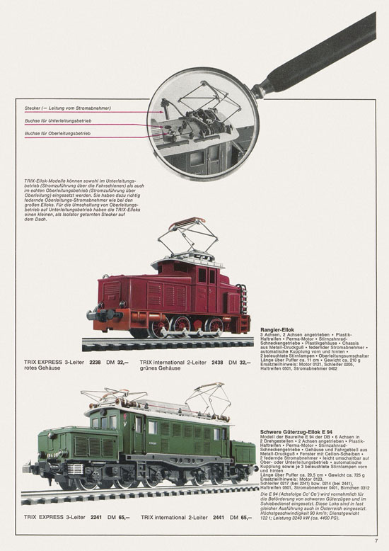 Trix Gesamtkatalog 1967