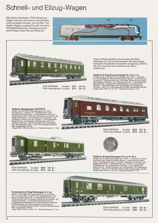 Trix Gesamtkatalog 1967