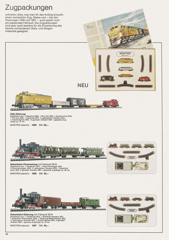 Trix Gesamtkatalog 1967