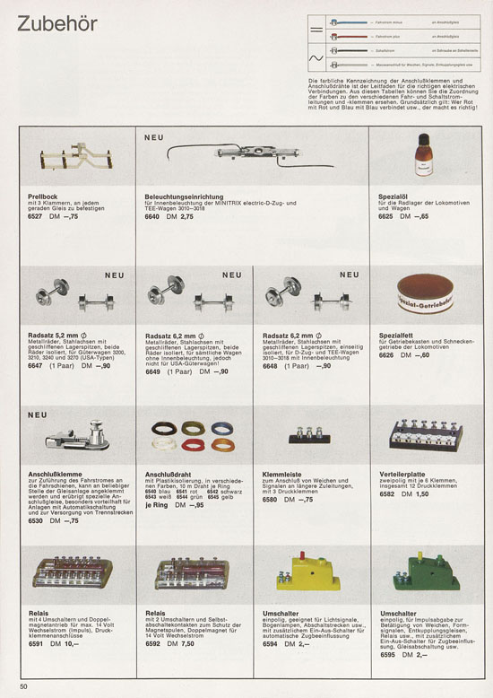 Trix Gesamtkatalog 1967
