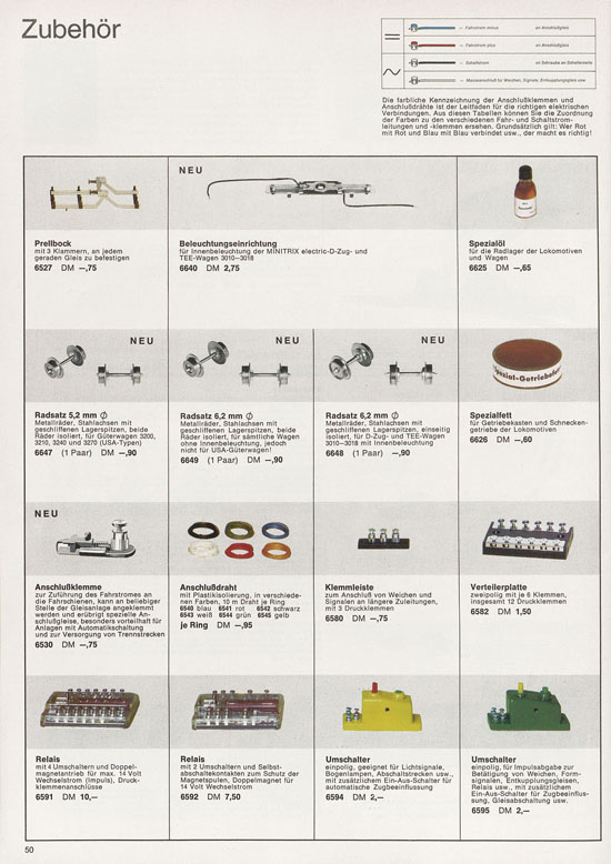 Trix Gesamtkatalog 1967