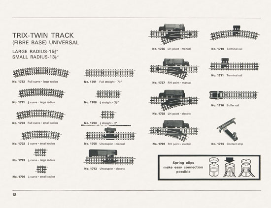 TRIX catalogue 1966