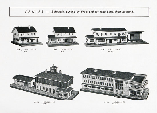 Vau-Pe Katalog 1956