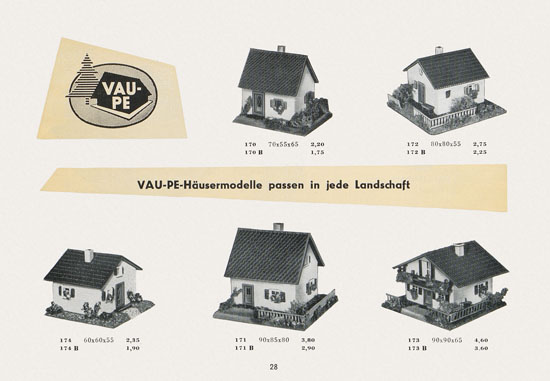 Vau-Pe Katalog 1959