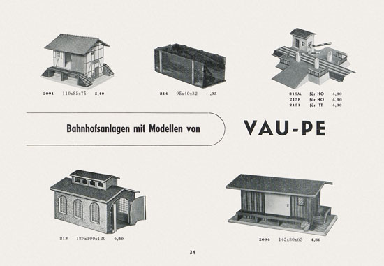 Vau-Pe Katalog 1959