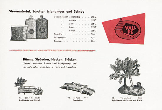 Seite 9 Vau-Pe Modelle 1958
