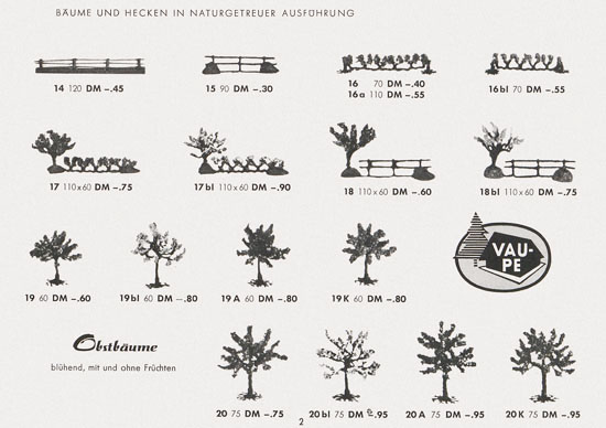 Seite 4 Vau-Pe Katalog 1963-1964