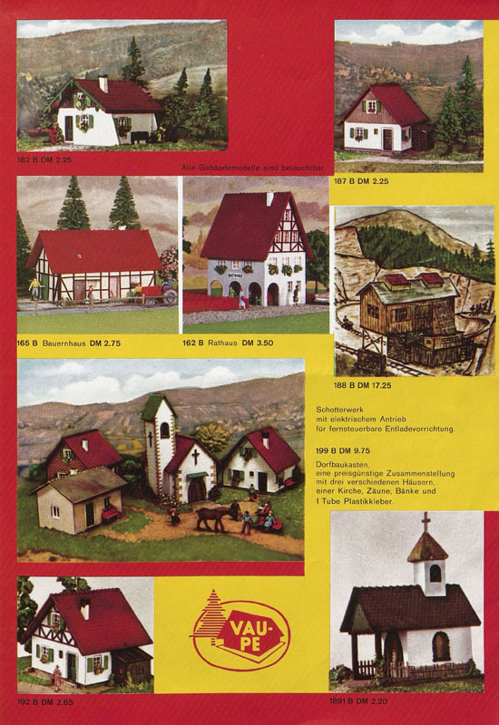 Seite 4 Vau-Pe Modellbahn-Zubehör 1965