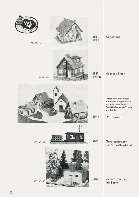 Seite 24 Vau-Pe Katalog 1967