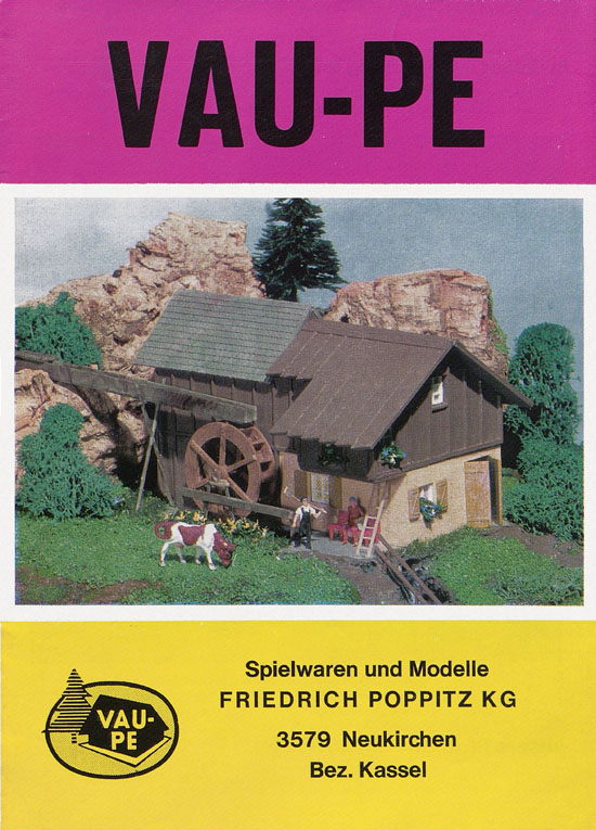 Seite 1 Vau-Pe Katalog 1969