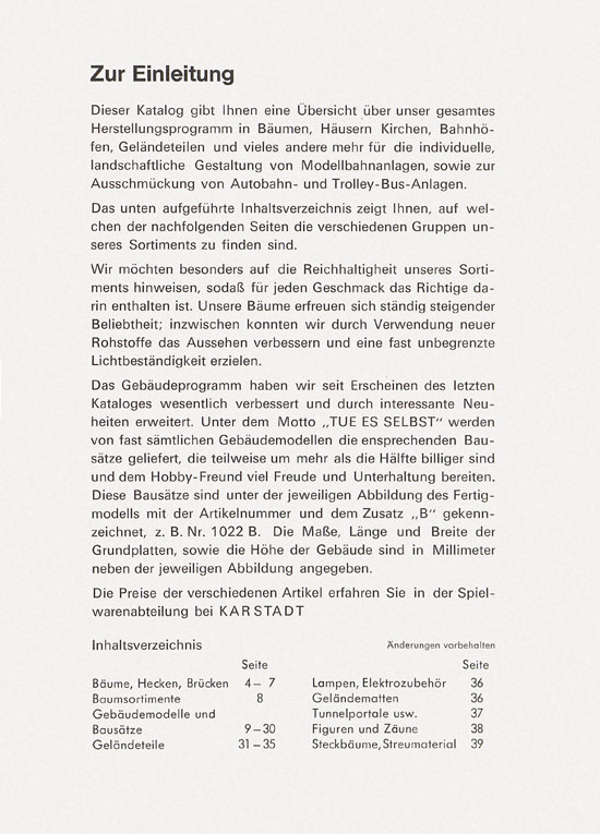 Seite 3 Vau-Pe Katalog 1969