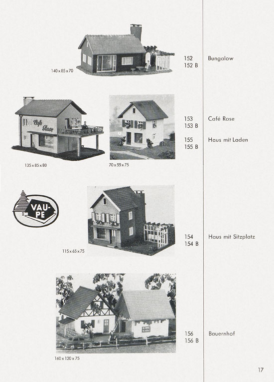 Seite 17 Vau-Pe Katalog 1969