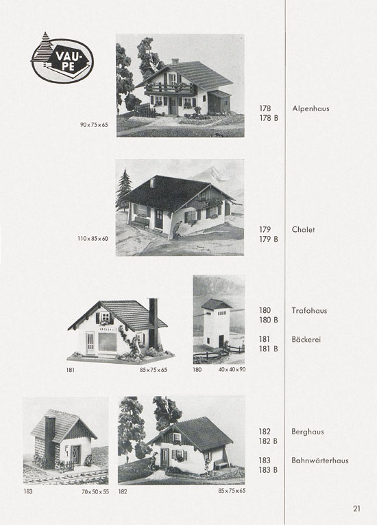 Vau-Pe Katalog 1969