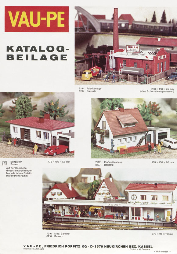 Vau-Pe Katalog-Beilage 1970